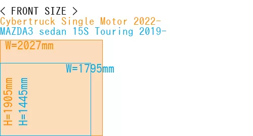 #Cybertruck Single Motor 2022- + MAZDA3 sedan 15S Touring 2019-